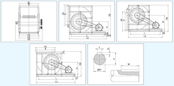 XFDT箱式離心通風(fēng)機(jī)尺寸1.png XFDT箱式離心通風(fēng)機(jī)尺寸1.png