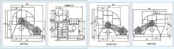 XFYW-SB鍋爐離心引風(fēng)機(jī)系列外觀 XFYW-SB鍋爐離心引風(fēng)機(jī)系列外觀